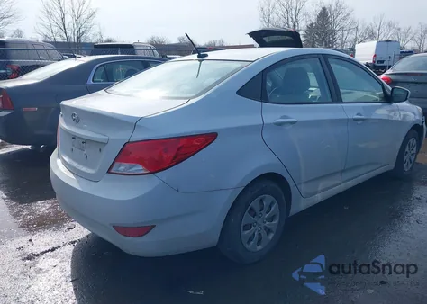 2017 Hyundai Accent Se z USA, uszkodzony, nr VIN KMHCT4AE0HU358365